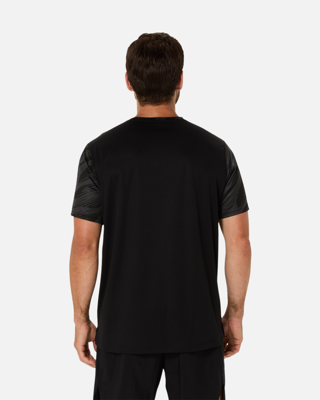 Camiseta Asics Core con estampado integral - Negra