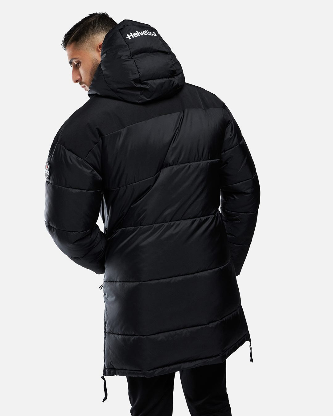 Chaqueta de plumas Helvetica Brooklyn - Negra