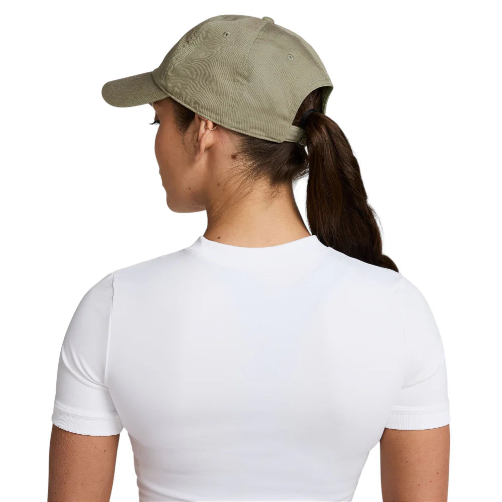 Sombrero Club de visera curva sin estructura, color marrón