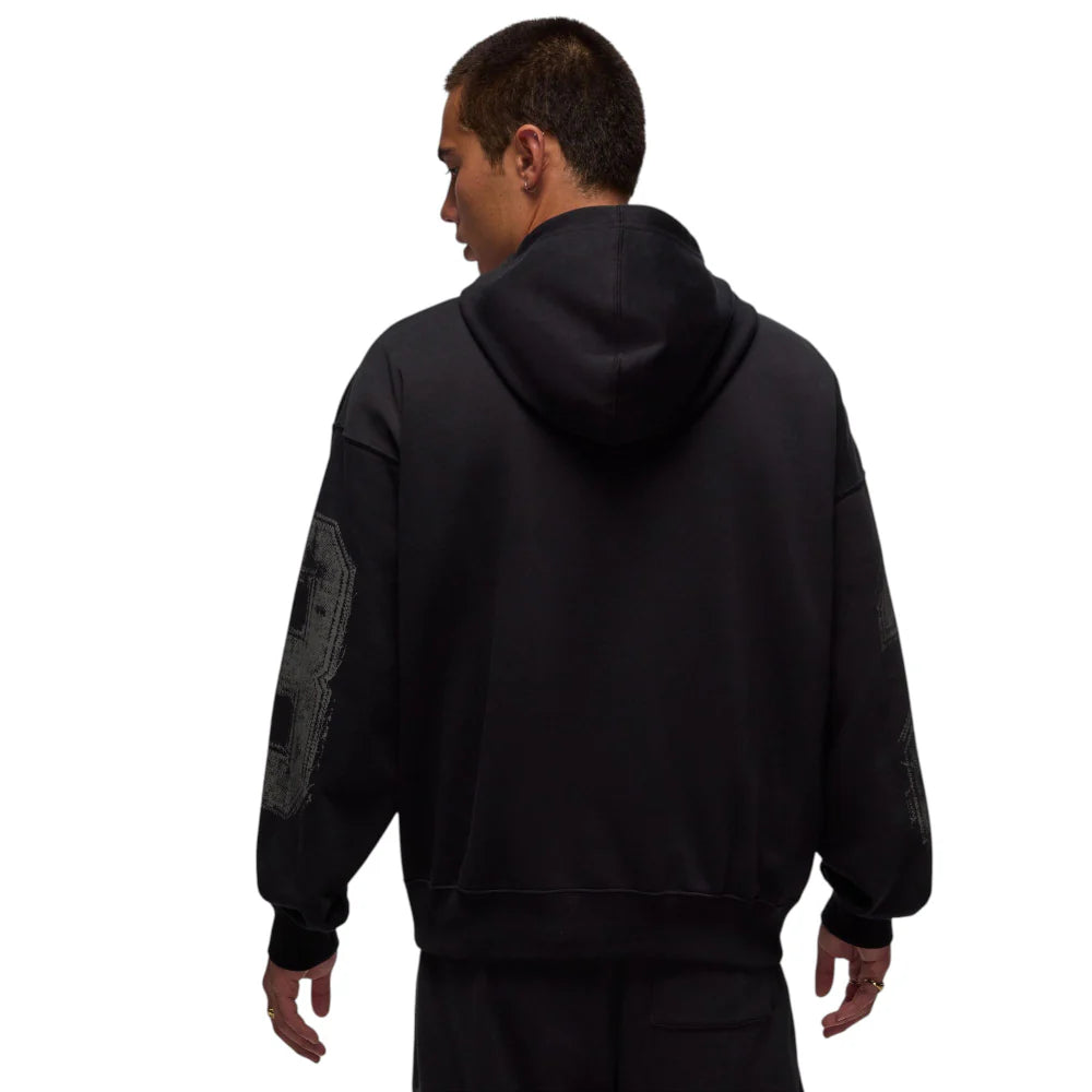 Sudadera con capucha negra del Brooklyn Collegiate