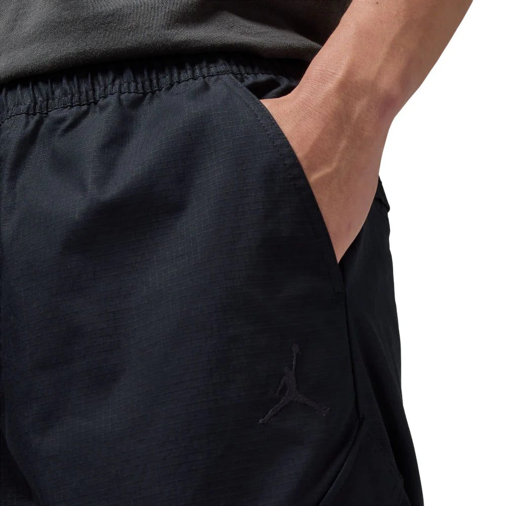 Pantalones utilitarios de vuelo negros