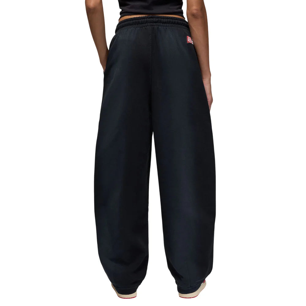 Pantalones holgados de polar Flight negros