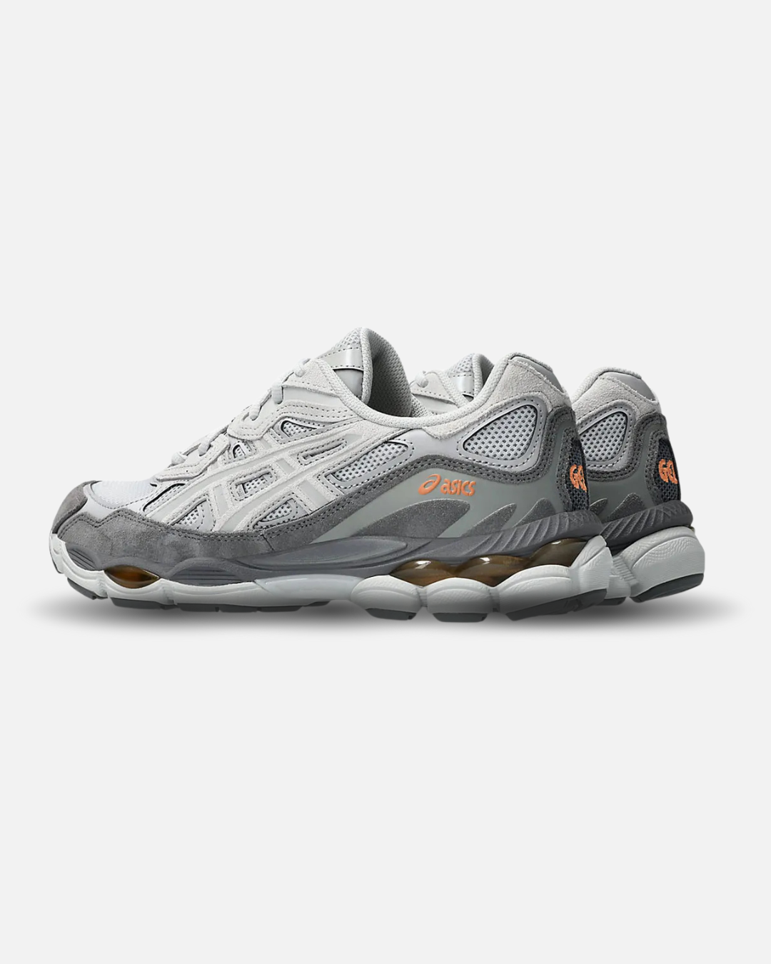 Asics Gel NYC - Gris/Antracita/Naranja