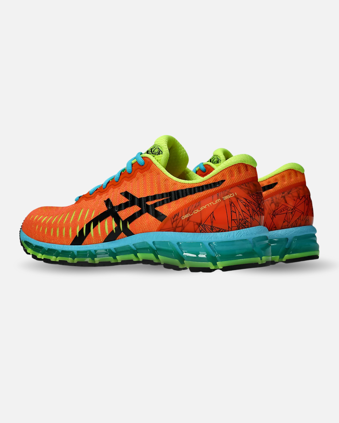 Asics Gel Quantum 360 I - Naranja/Verde/Azul