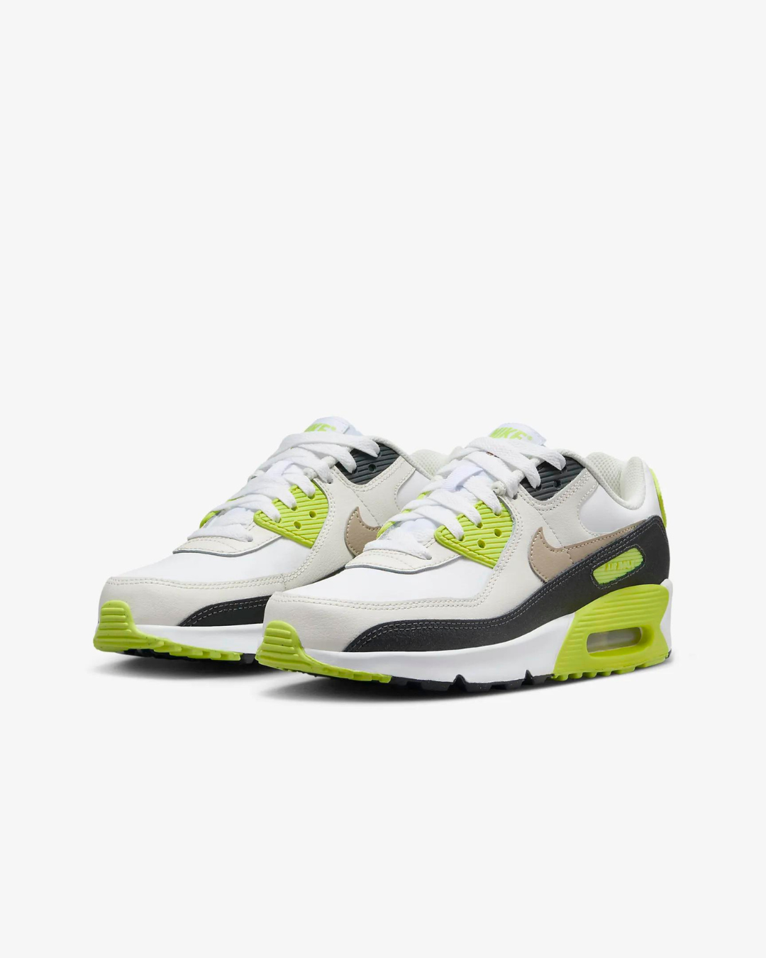 Nike Air Max 90 - Verde/Negro/Blanco 