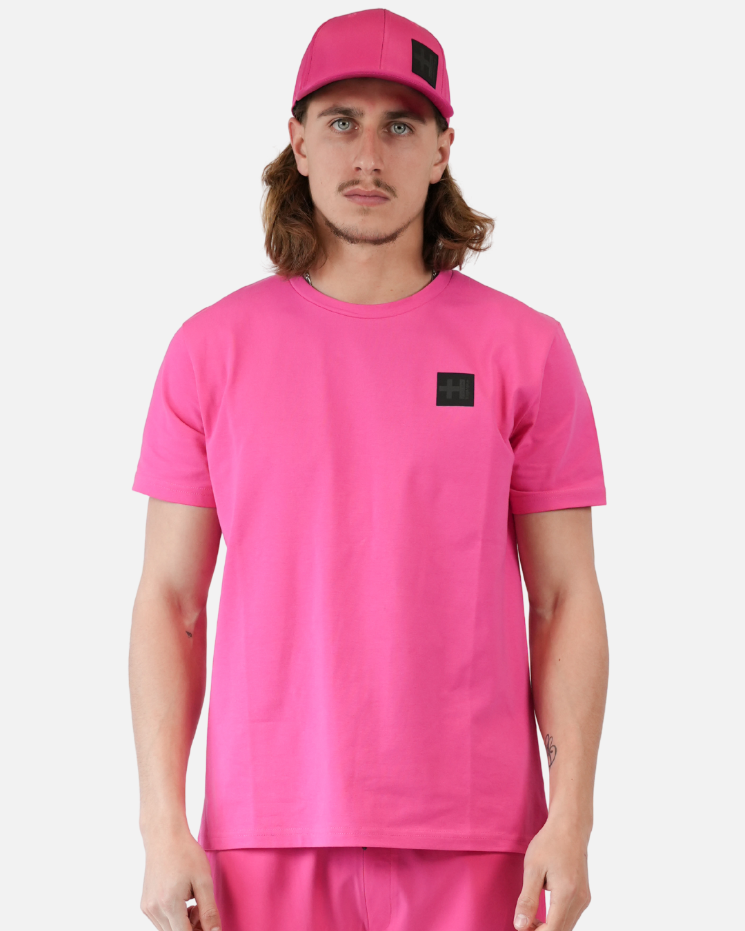 Camiseta Helvética Quintana - Rosa